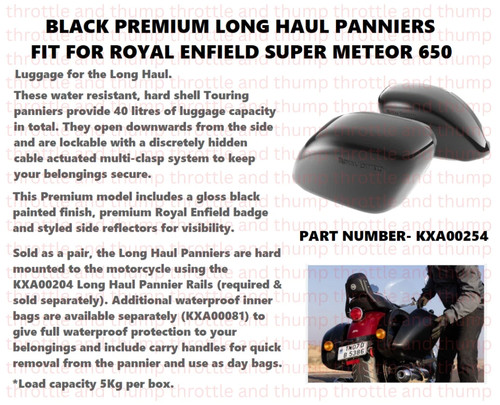 Black premium long - black, haul