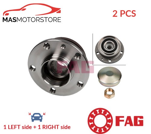 Wheel bearing kit set - wheel, pair