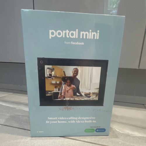 Facebook portal mini - facebook, blue
