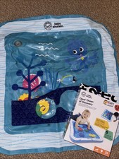 Tummy Time Inflatable Water Filled Play Mat for Babies Sensory Fun