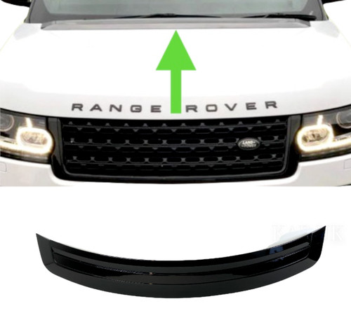 Bonnet trim black vogue - trim,
