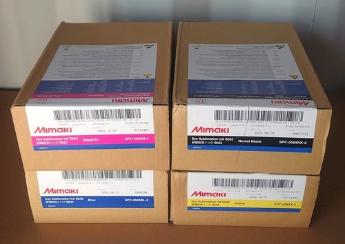 Genuine mimaki sb52 pack - genuine, 4-pack