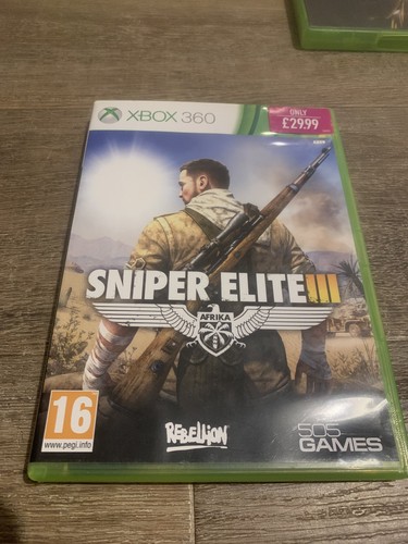 Sniper elite xbox - sniper, 360
