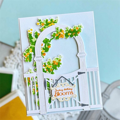 Wedding arch metal cutting - arch,