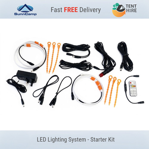 Sunncamp starter kit - sunncamp, remote