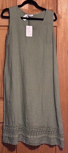 New rosemarine linen dress - new,