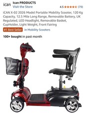 Portable mobility scooter with - portable,