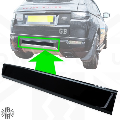 Centre rear bumper - , strip