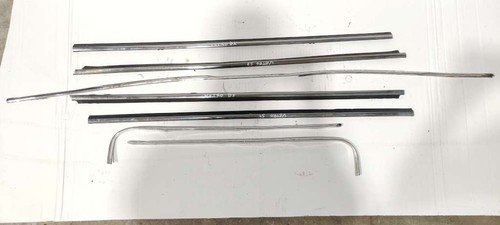 Set chrome glass counters - chrome,