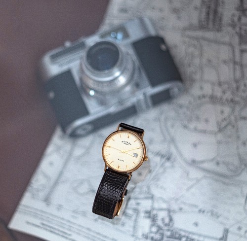 Rotary elite gold - case, mens