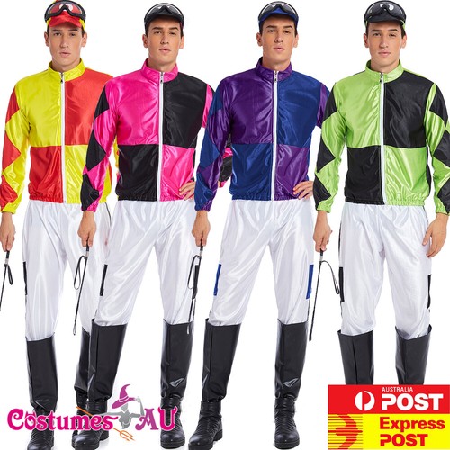 Mens jockey horse costume - mens,