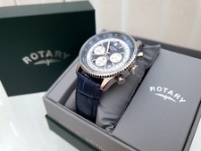 New ROTARY Mens Watch Blue