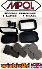 Motorcycle Waterproof Mobile Phone Holder fits Wileyfox Spark LUGGPS12