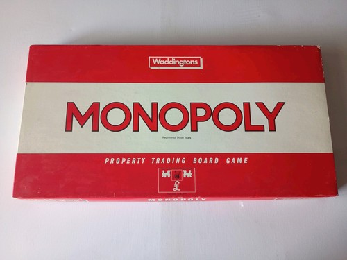 Monopoly board game 1984 - monopoly,