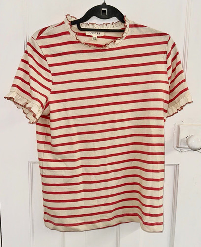 Joules women cream - joules, red