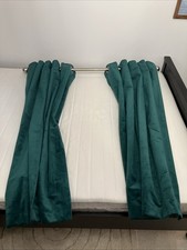 Velour Lined Curtain Pair -