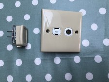 Clipsal Aerial & 12v Socket 12 volt plug - Motorhome Campervan Boat Caravan