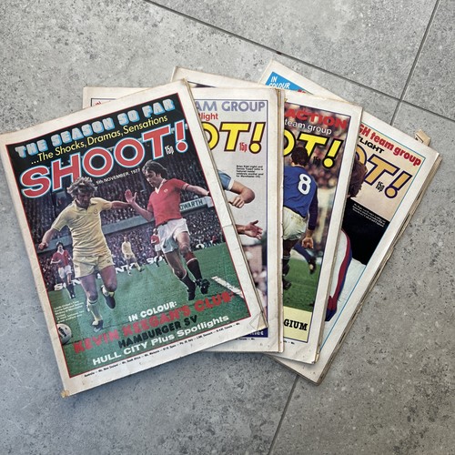 Shoot magazine 1977 - x4,