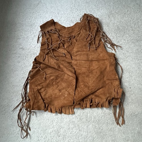 Vintage suede fringe - vintage,