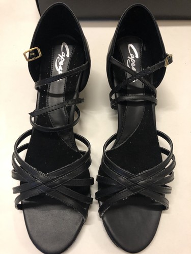 Capezio black ballroom shoes - capezio,