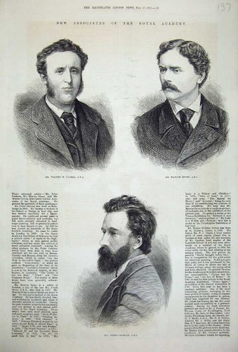 Original old antique print - original,
