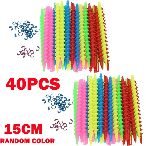 40pcs 15cm plastic long - plastic, spiral