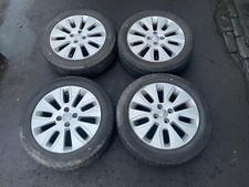 KIA RIO / 11-17 / 16 INCH FULL SET OF ALLOY WHEELS + TYRES (AJ-114)