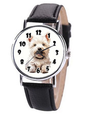 Westie Designer Watch.