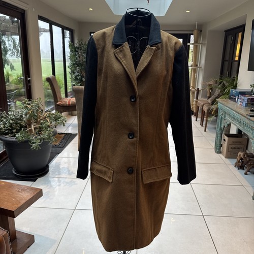 Ladies camel colour coat - camel,