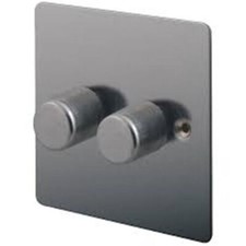 Volex Dimmer, 2 Gang 2 Way