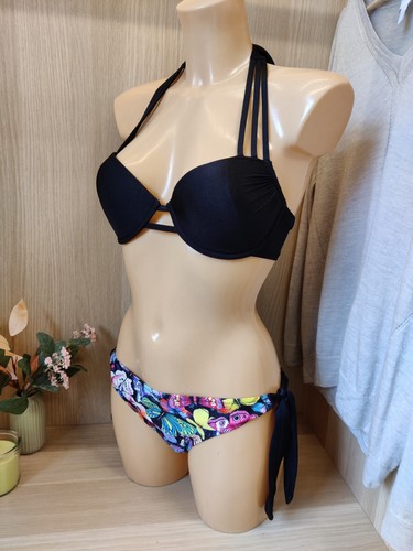 Pour moi black multi bikini - multi,
