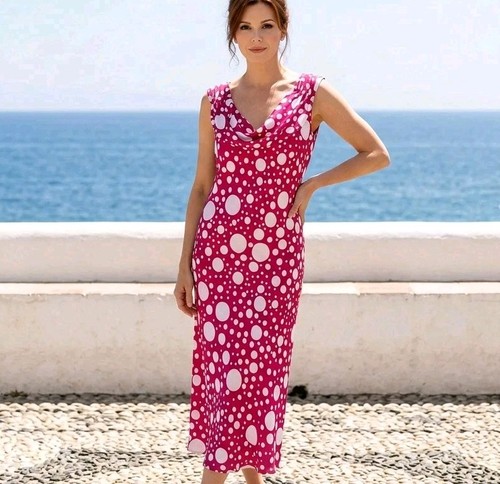 Kaliko pink polka dot - kaliko,