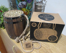 Wooden Solitary Garden Bee Home Barrel Wildlife World Ltd