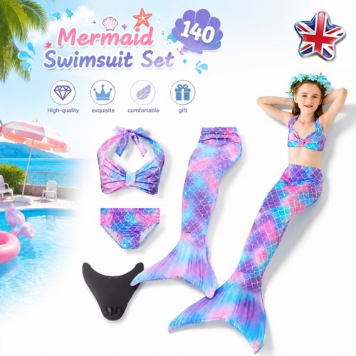 Kids mermaid tail with - kids, monofin