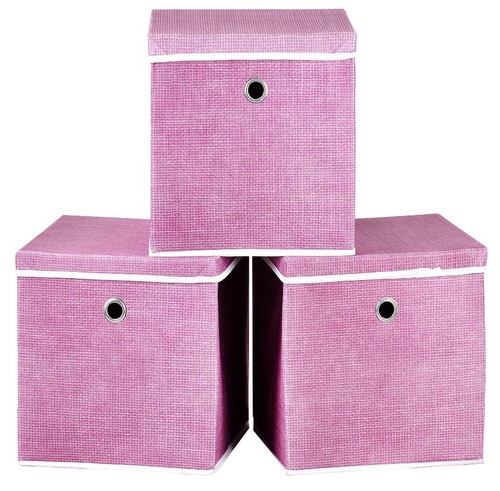 Foldable fabric storage - fabric, boxes