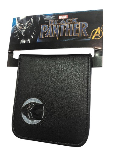 Marvel black panther wallet - black,