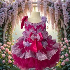 Girls Pink Lilac Cupcake