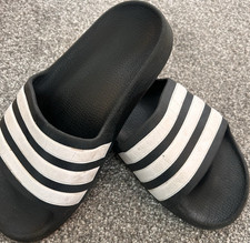 Adidas adilette black white - adilette,