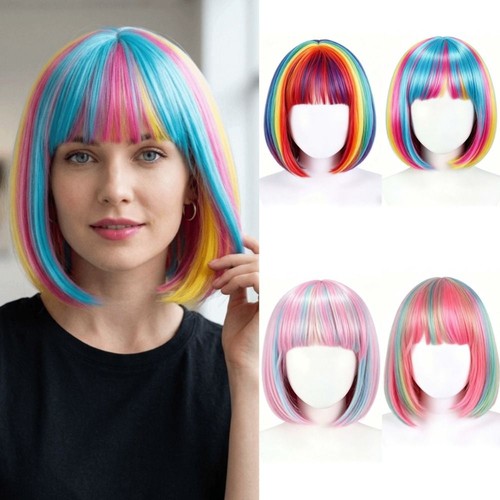 Synthetic wig with - synthetic,