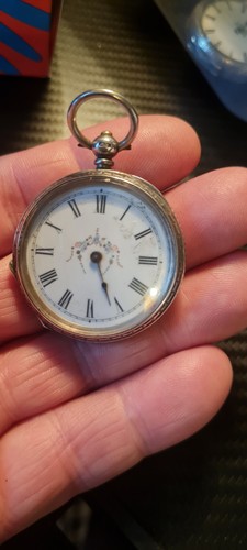 1884 birmingham silver pocket - birmingham,