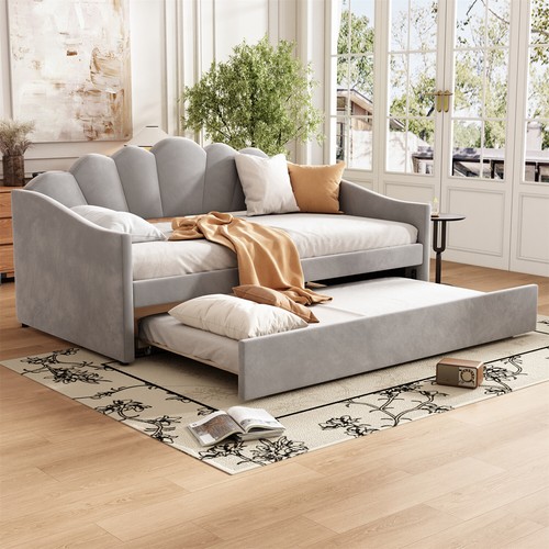 Upholstered bed 3ft single - upholstered,