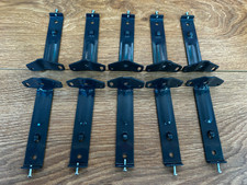 Anthracite Vertical BlindFace Fix Brackets For Slimline HeadRail