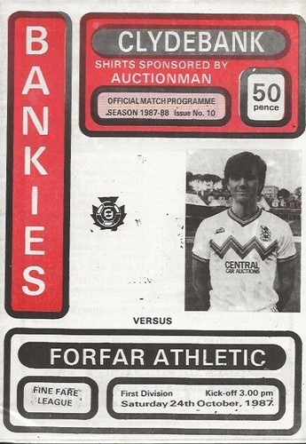 Clydebank forfar athletic - clydebank,