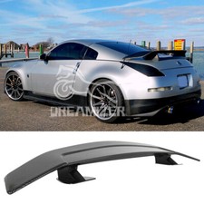For Nissan 350Z 370Z Z33 Z34 Carbon 47" Rear Trunk GT-Style Racing Spoiler Wing