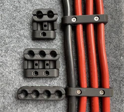 Cable clamps clips - cable,