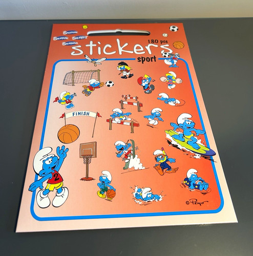 Smurfs sport stickers - sport, pack