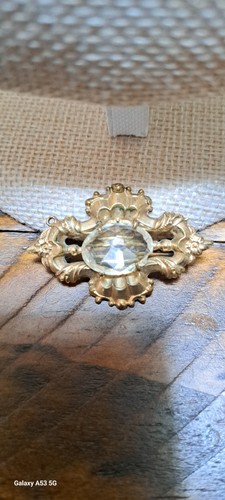 Art nouveau 9kt rolled - art,