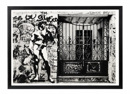 Blek rat screen - rat, print