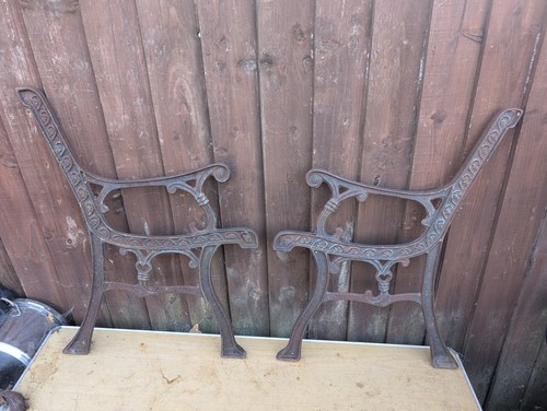 Vintage cast iron garden - iron,