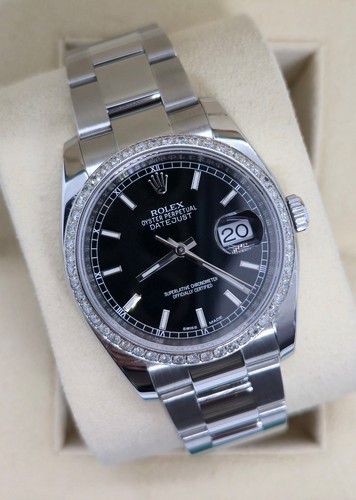 Rolex datejust black - datejust,